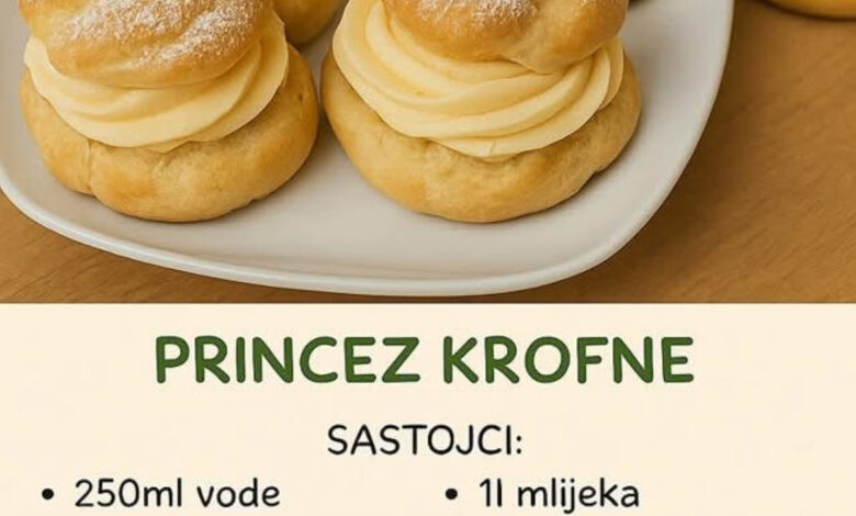 Princez krofne – Recepta po kojem će uvijek uspjeti!