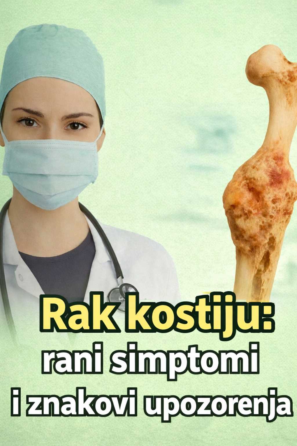 Rak kostiju: Rani simptomi i znakovi upozorenja koje nikada ne biste trebali ignorirati