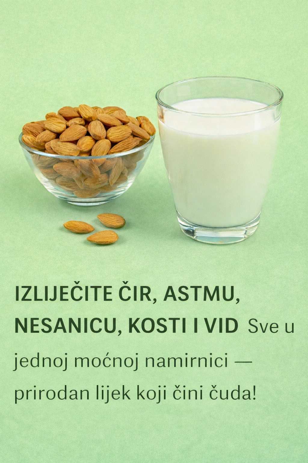 Moć badema i bademovog mlijeka – prirodna podrška zdravlju