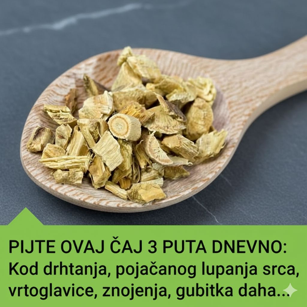 Prirodni čaj za smirenje i jačanje organizma