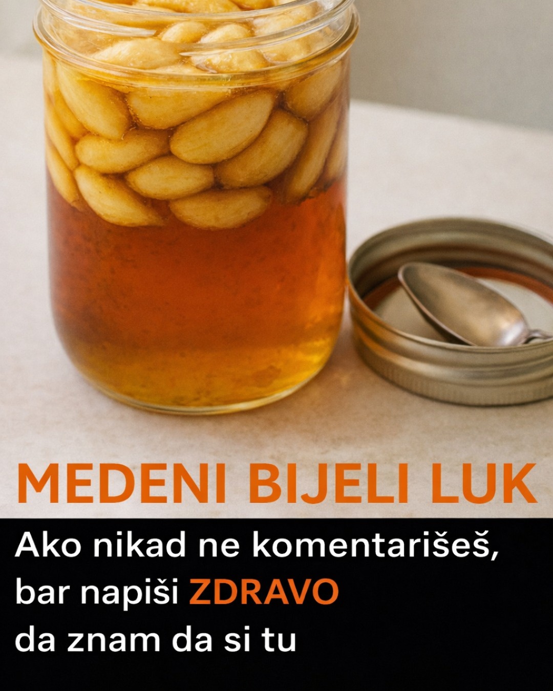 Jedite bijeli luk i med na prazan stomak 7 dana: jednostavna prirodna navika za zdravlje