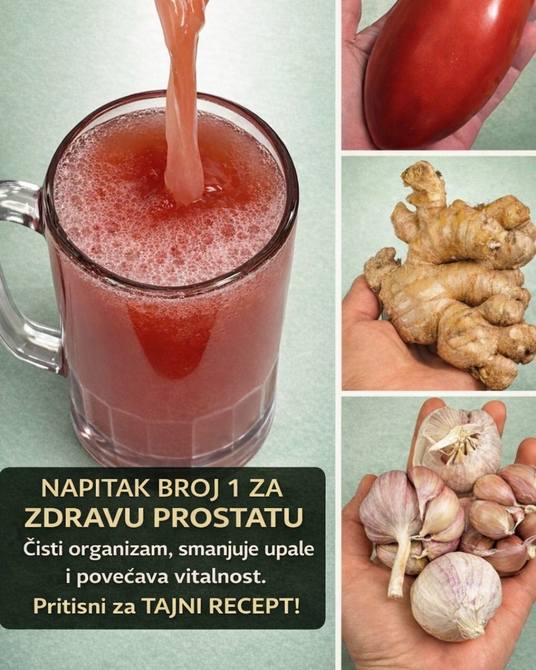 Snažan napitak za podršku prostati: važna navika nakon 40. godine