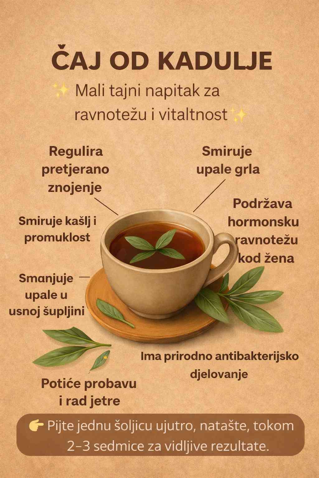 Kadulja: Moćna saveznica prirode za čelično zdravlje i unutrašnji mir