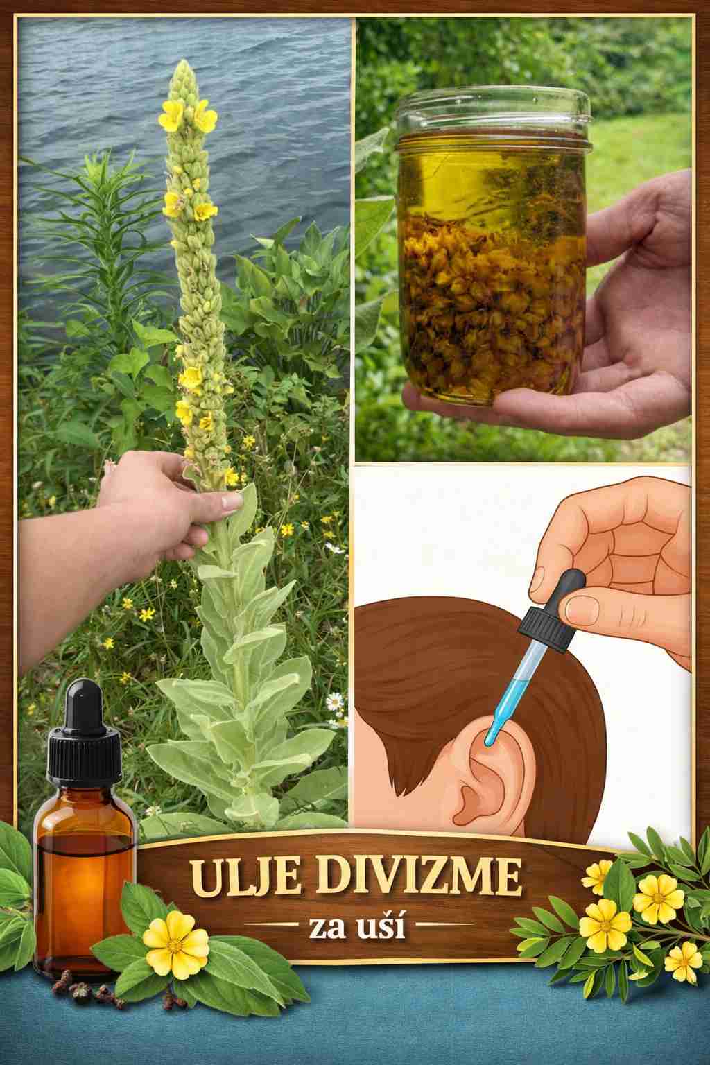 Problemi s divizmom i ušima: Prirodni lijek za blago olakšanje