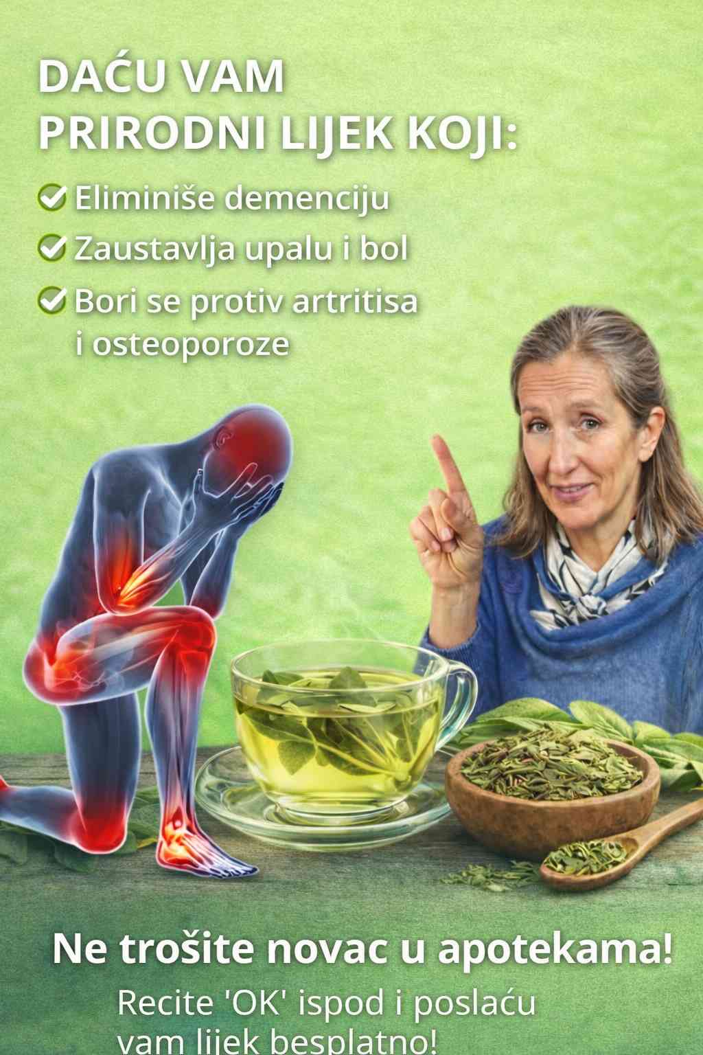 Pomaže kod pamćenja, upala, bolova u zglobovima i zdravlja kostiju