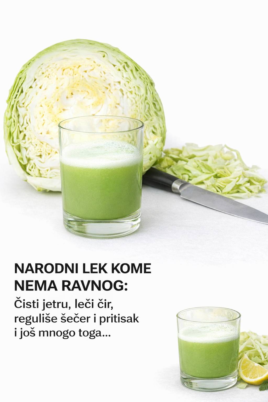 Prirodni sok od kupusa – moćan dar prirode za vaše zdravlje