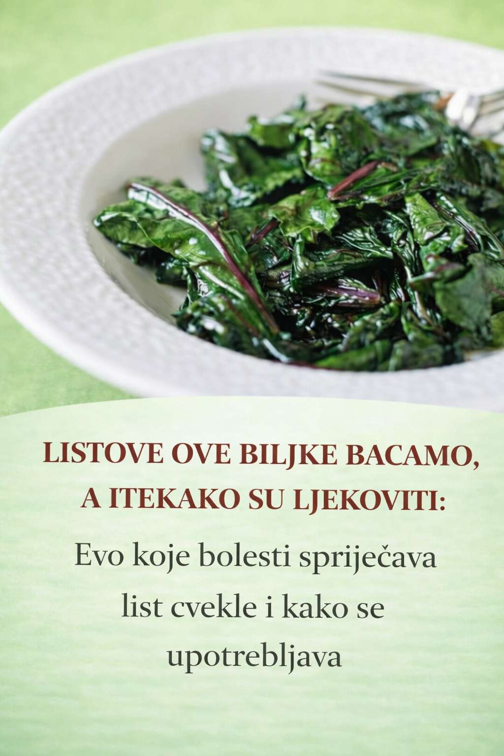 Listove ove biljke bacamo, a itekako su ljekoviti: Evo koje bolesti spriječava list cvekle i kako se upotrebljava