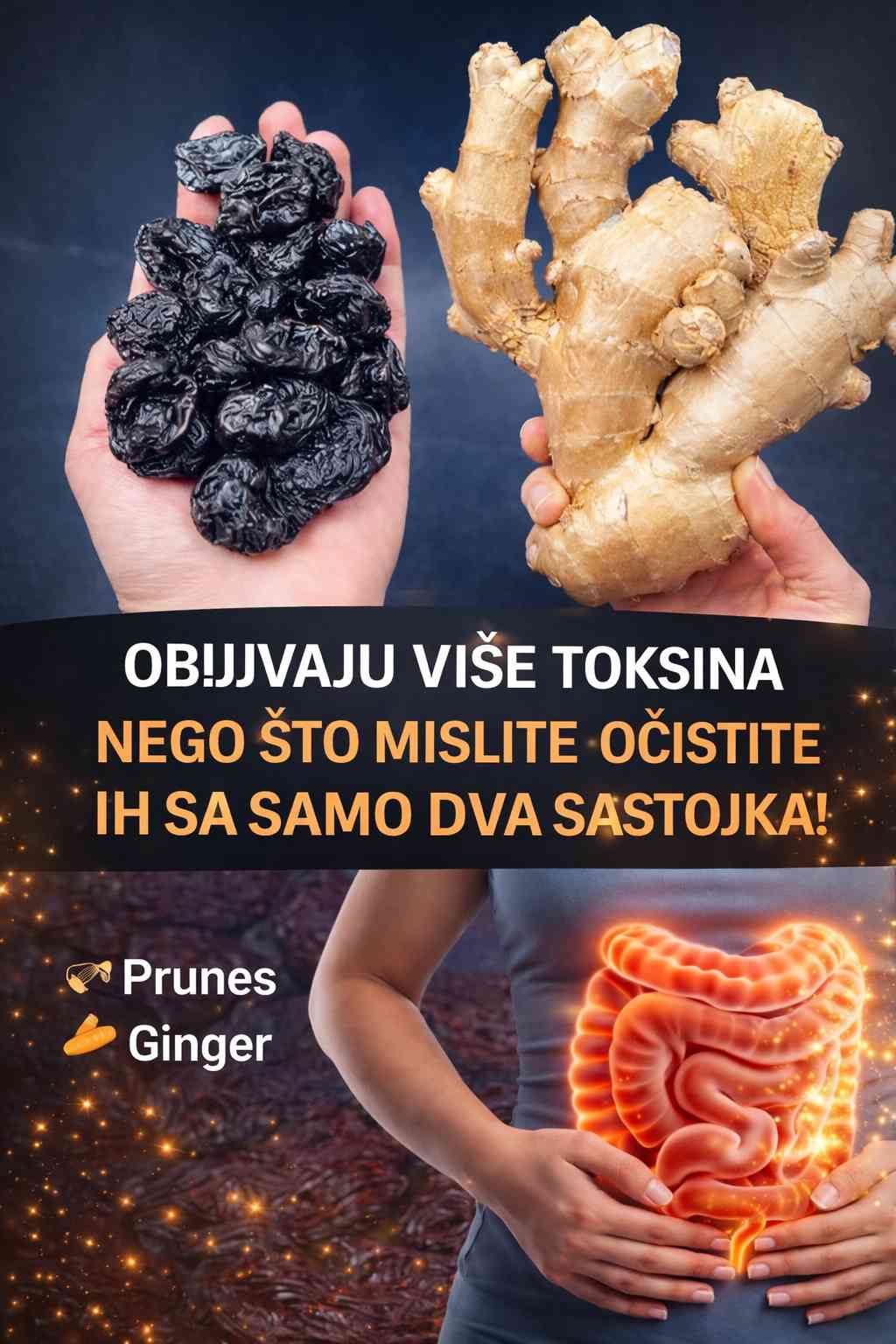 Crijeva kriju više toksina nego što mislite – Evo kako da ih očistite uz samo dva sastojka! 🌿