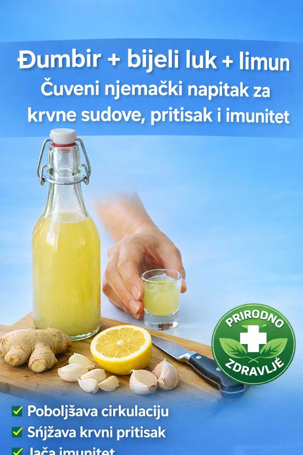 ĐUMBIR, BIJELI LUK I LIMUN: Čuveni njemački „lijek“ koji nema konkurenciju