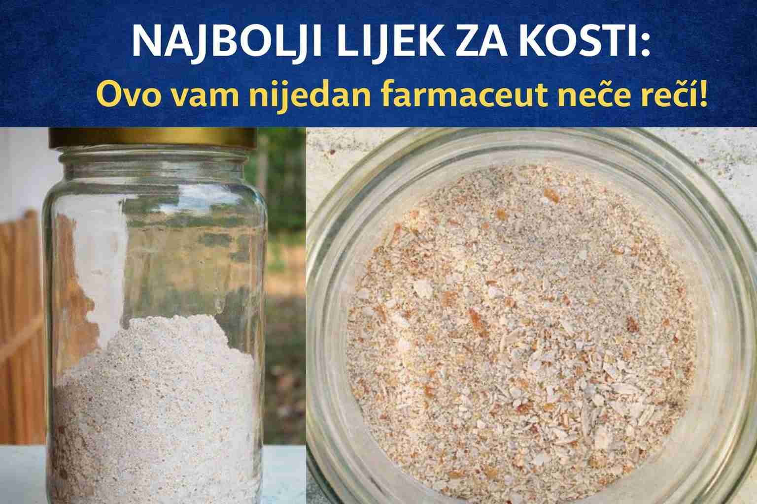 Najbolji lijek za kosti – tradicionalni recept koji se prenosi generacijama