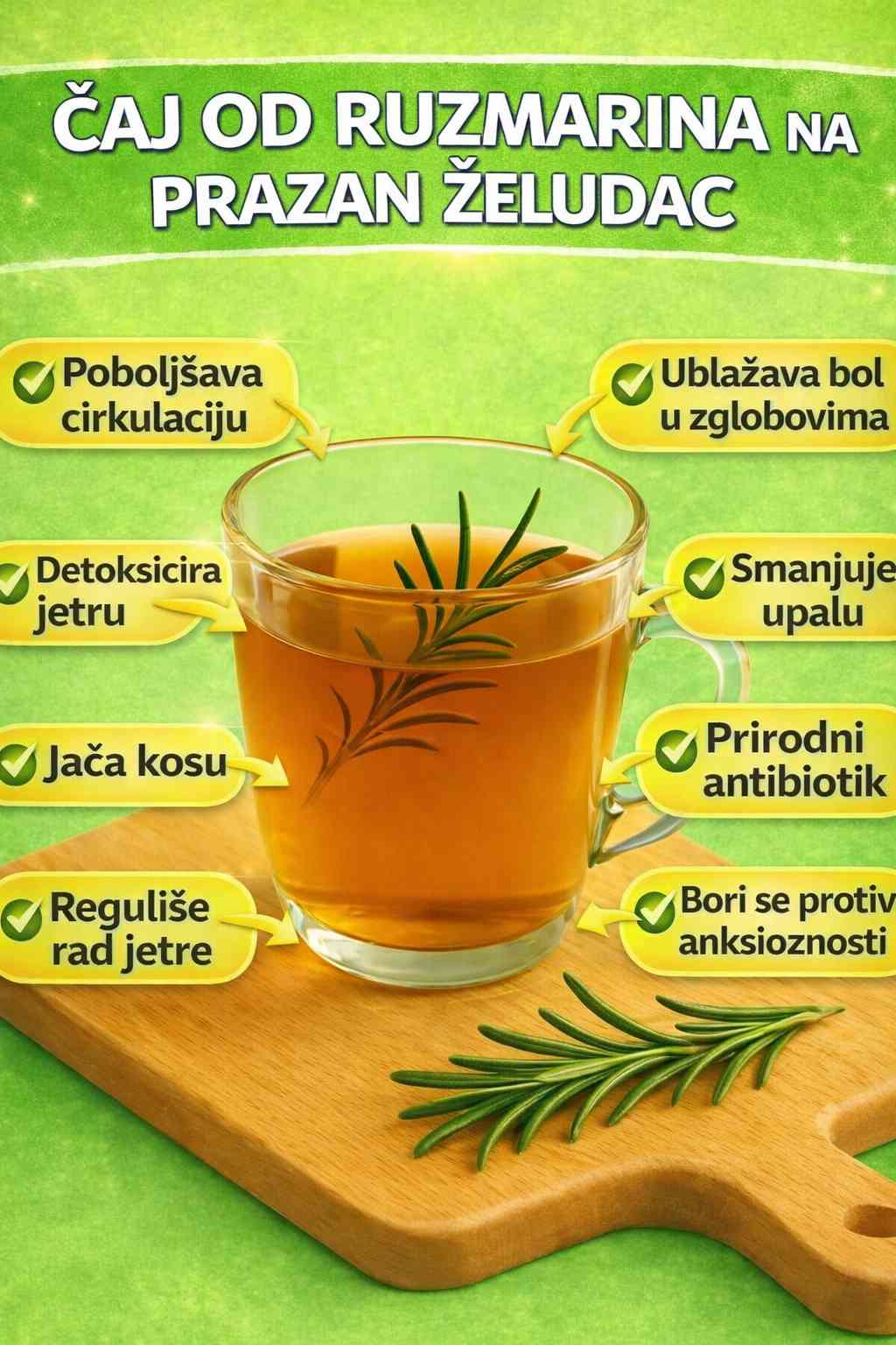 ČAJ 0D RUZMARINA S MED0M: JEDN0STAVAN I LJEK0VIT NAPITAK