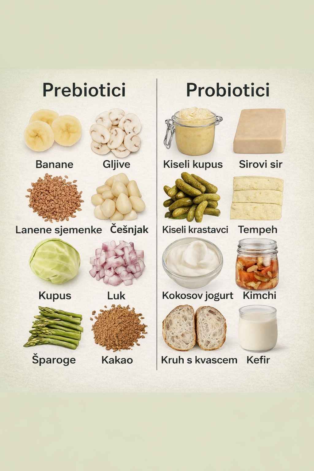 Šta su to probiotici i zbog čega su važni za naše zdravlje? Prirodni izvor probiotika je…