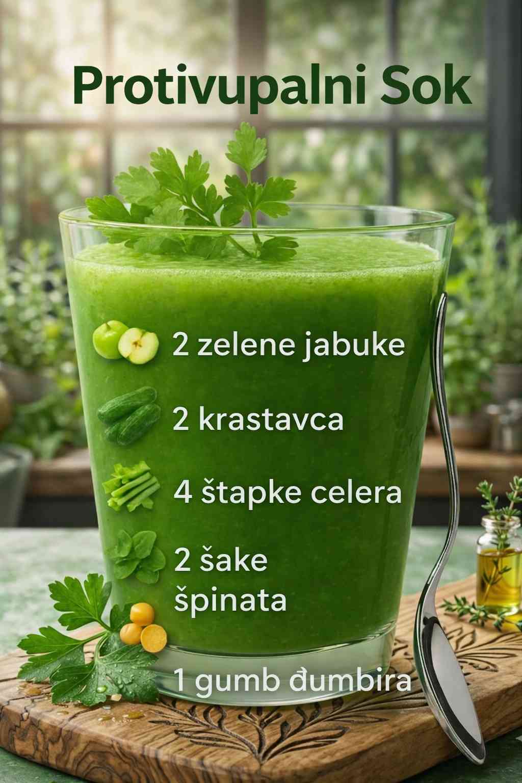 🥕🍊🌿 Recept za sok protiv upala 🌿🍊🥕