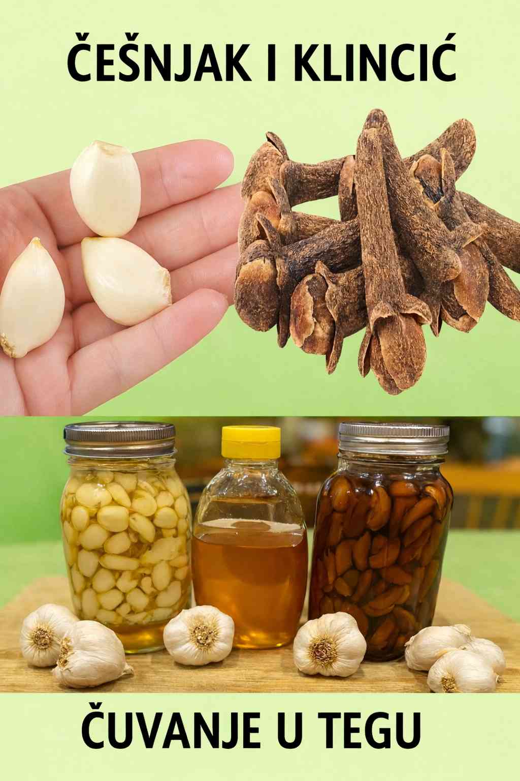 Miješanje bijelog luka, meda i karanfilića: Tajna koju vam niko nikada neće reći