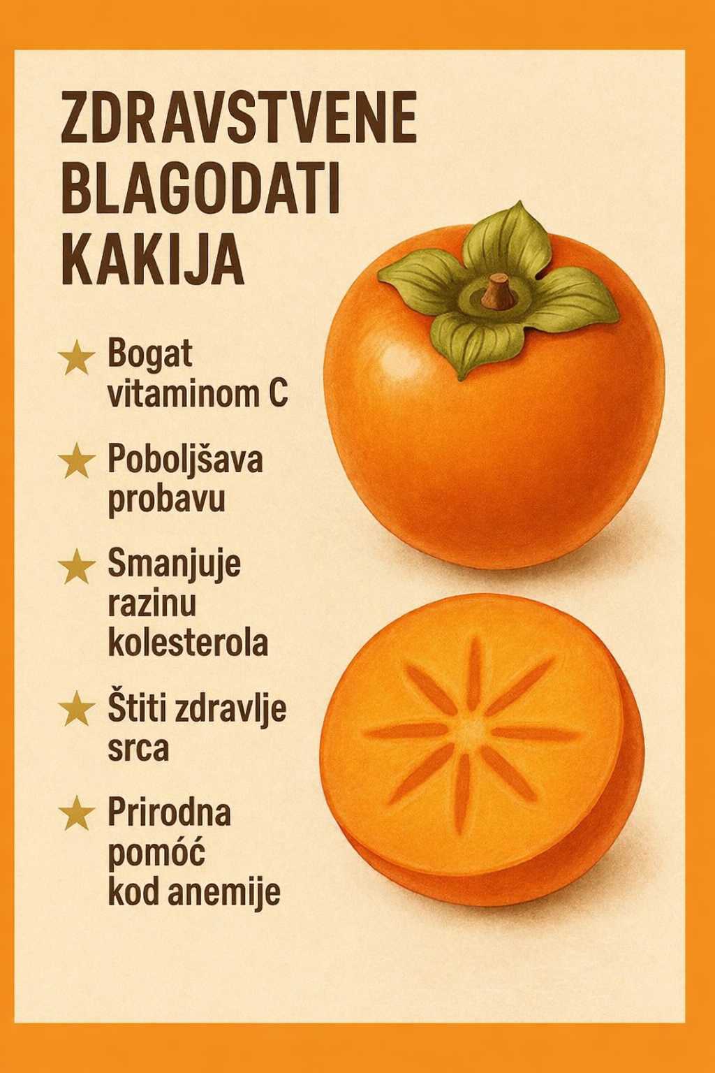 Saznajte šta sve liječi japanska jabuka – kaki