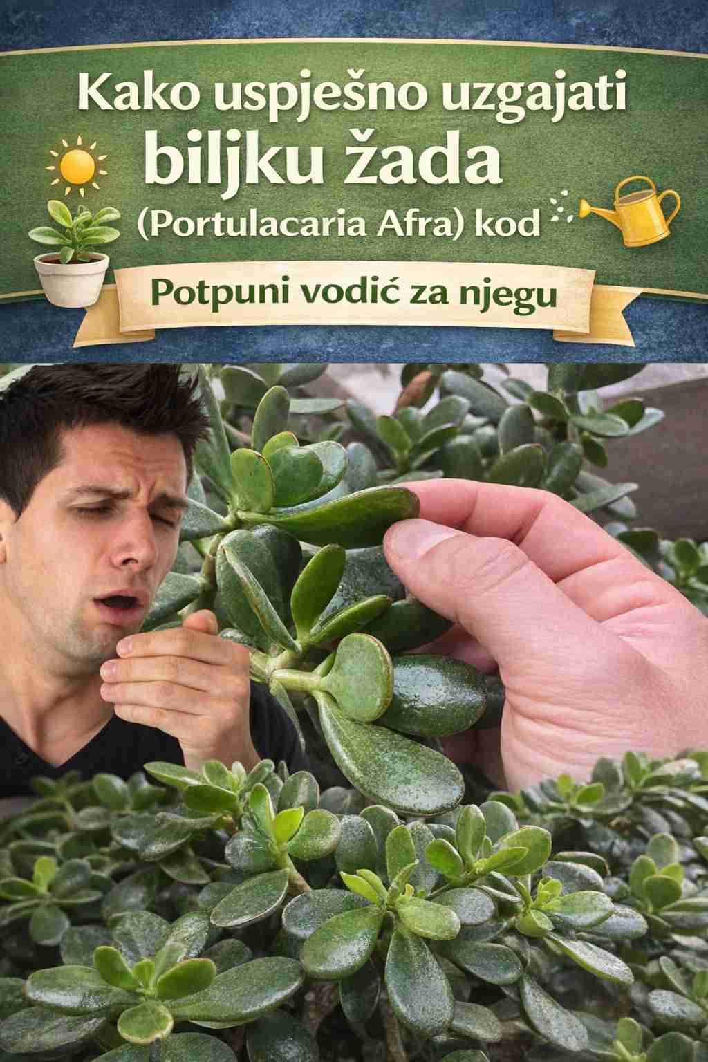 Kako uspješno uzgajati biljku žada (Portulacaria Afra) kod kuće