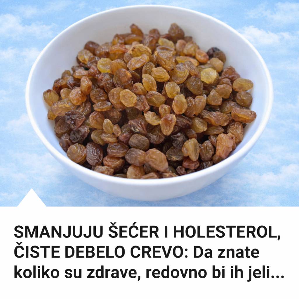 Kako se koristi suvo grožđe u ishrani