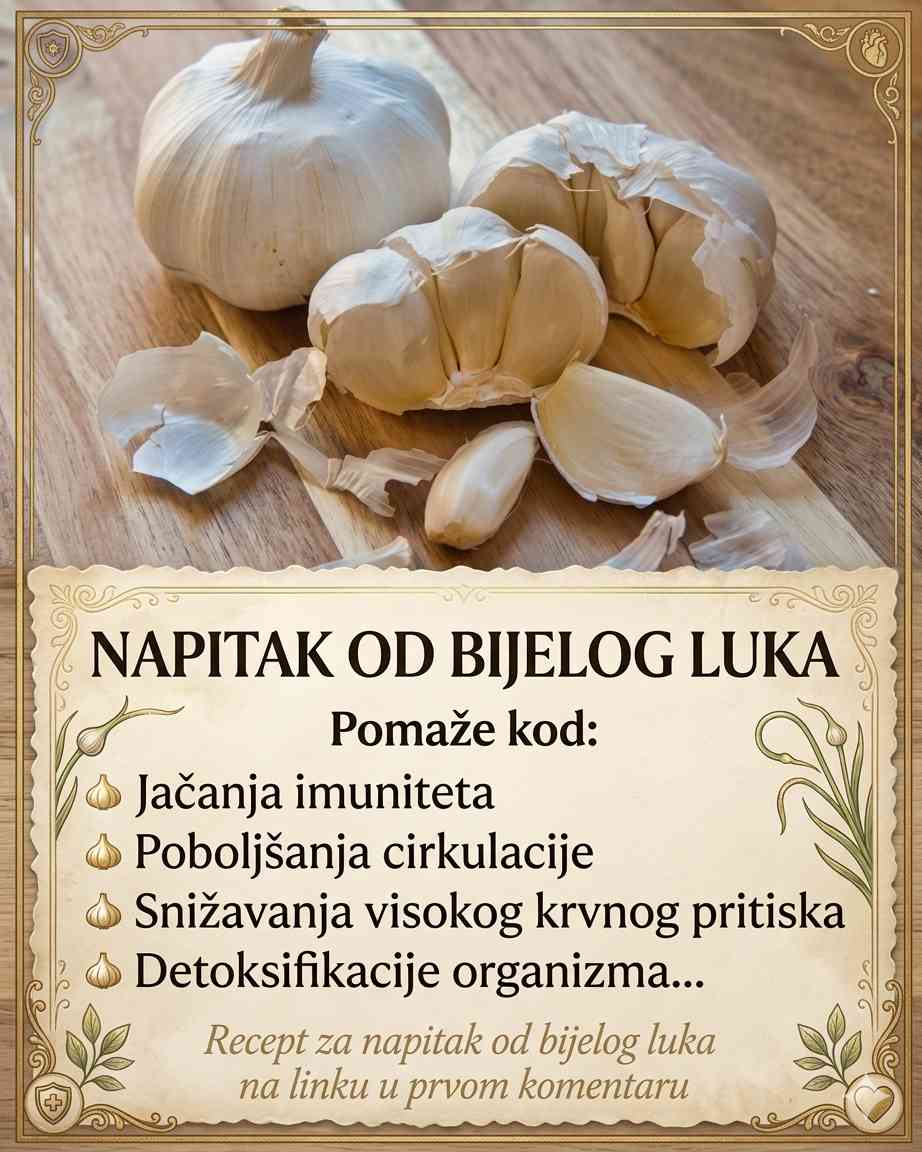 Napitak od bijelog luka – prirodni saveznik zdravlja