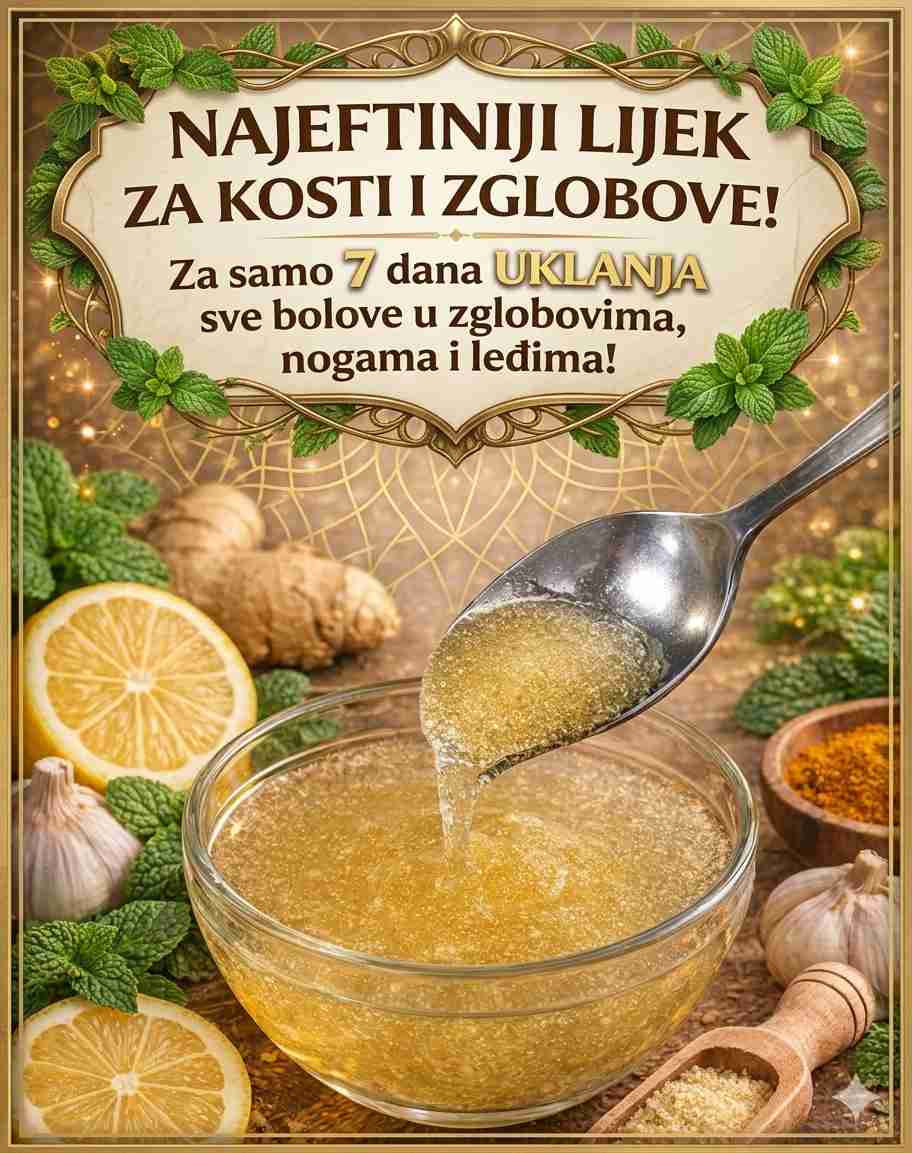 Najjeftiniji lijek za kosti: Prirodna rješenja protiv bolova