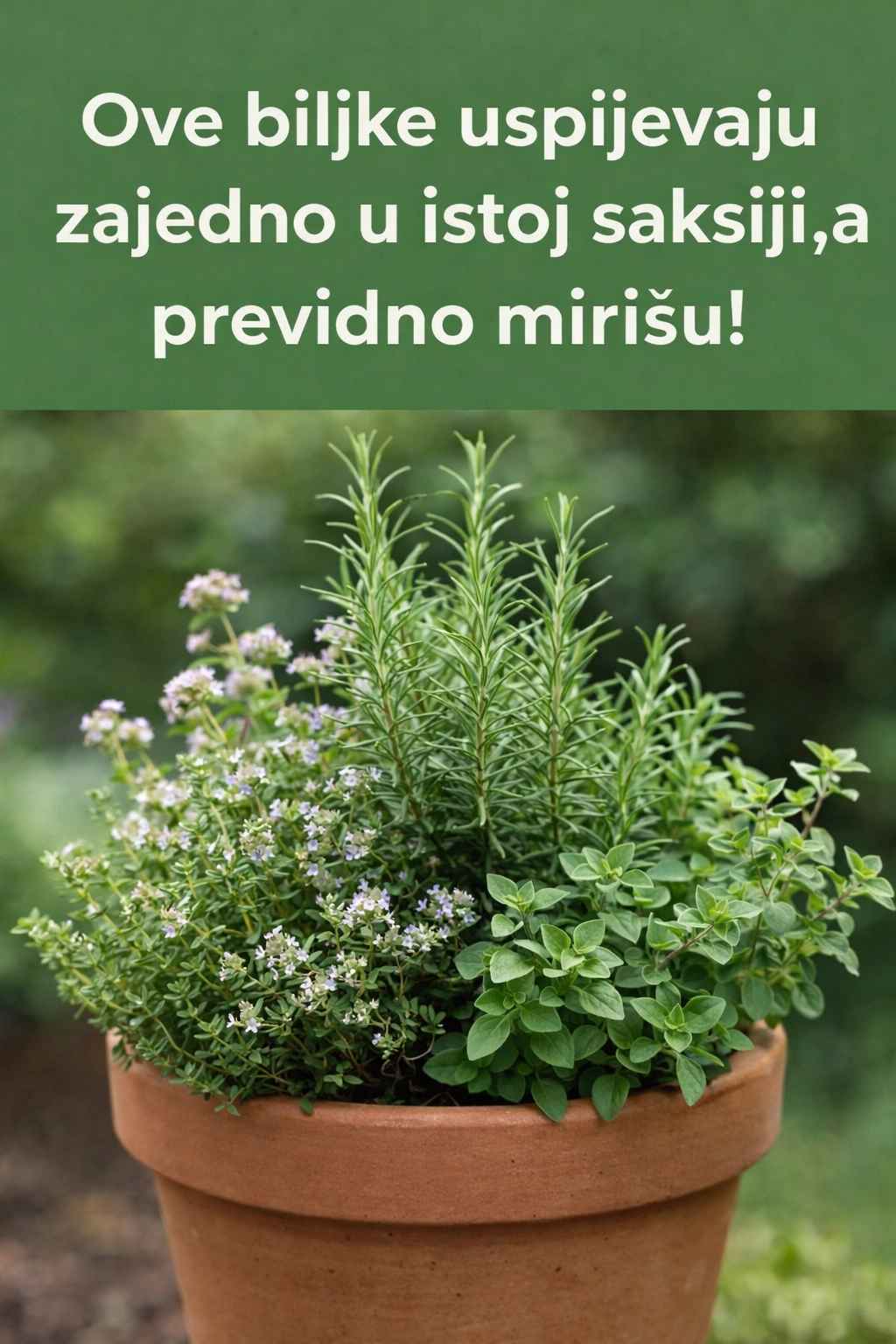 0ve biljke uspijevaju ZAJEDN0 u istoj saksiji,a PREDIVN0 mirišu!