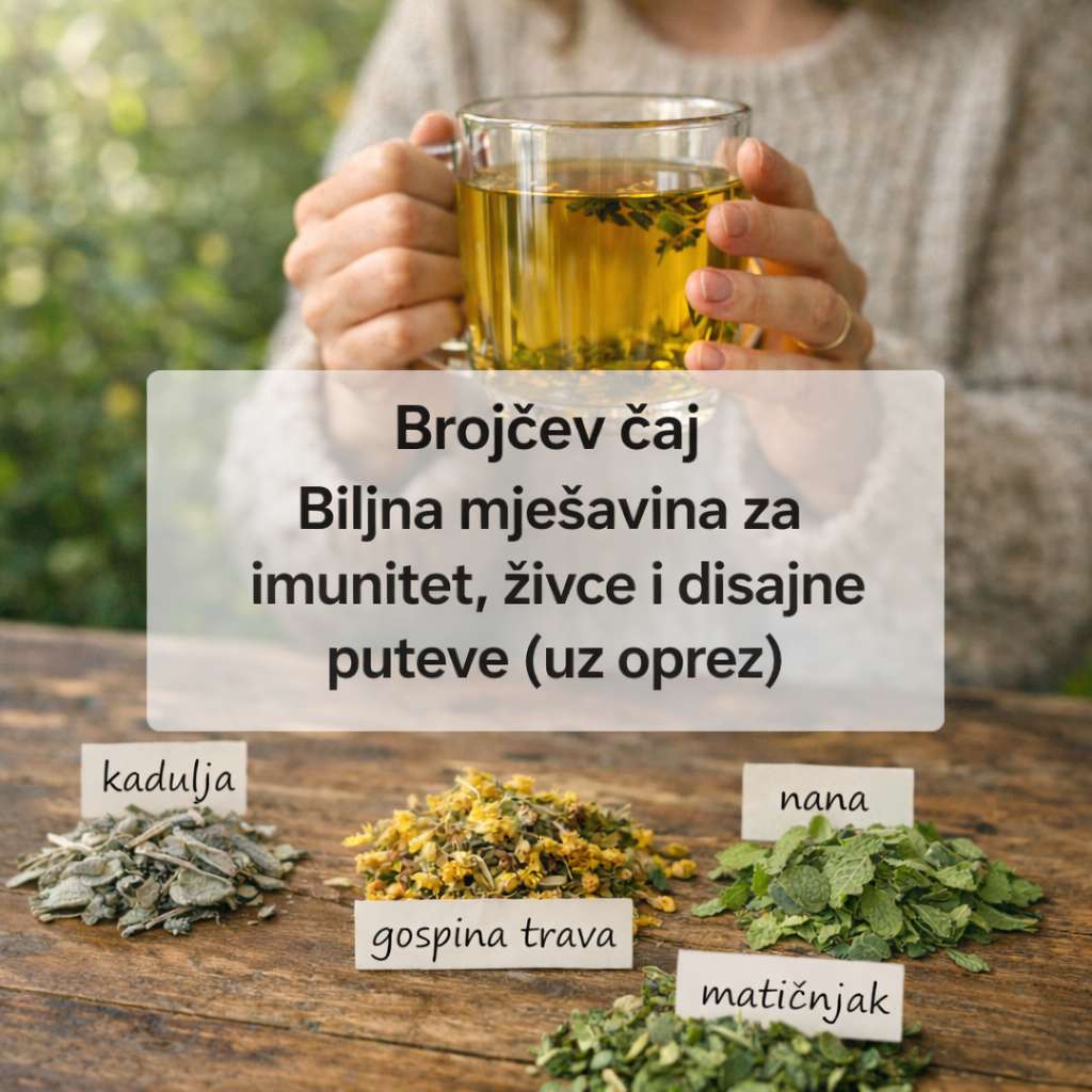 BOŽIJE ČUDO – BROJSOV ČAJ: Ko pije ovaj čaj teško da će se ikad razboleti? (RECEPT i OPREZ)