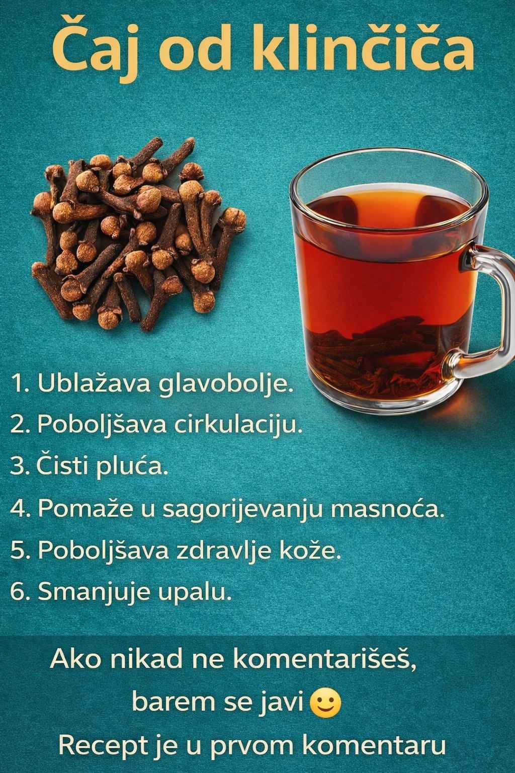 ☕ Čaj od klinčića