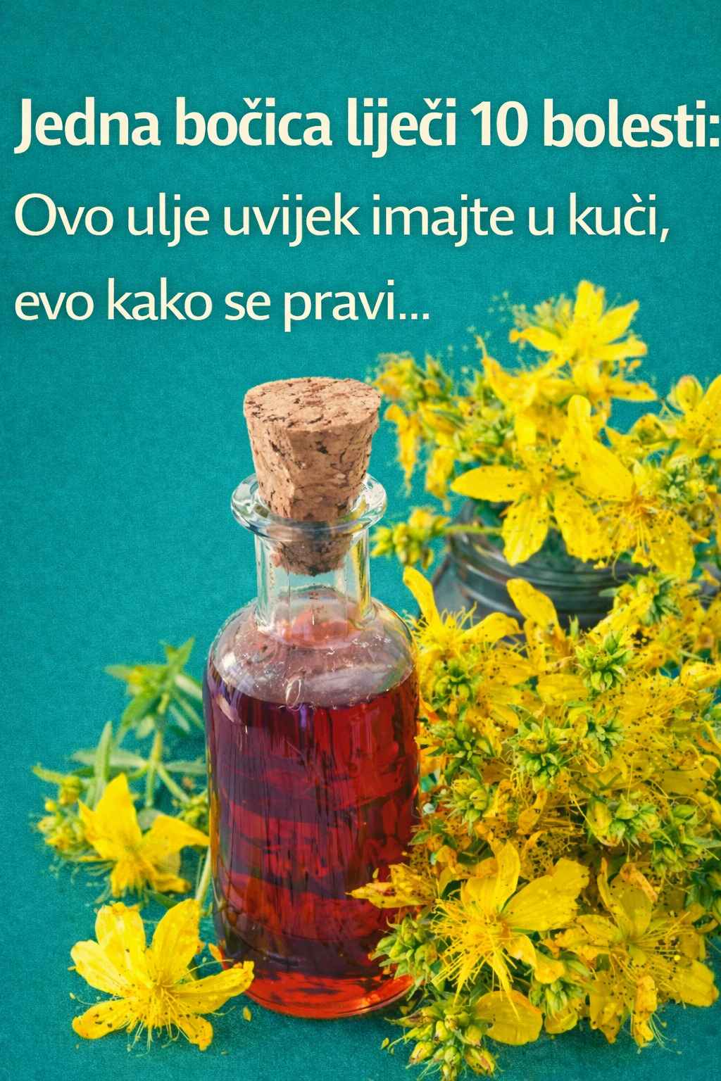 Jedna bočica liječi 10 bolesti: Ovo ulje uvijek imajte u kući, evo kako se pravi…