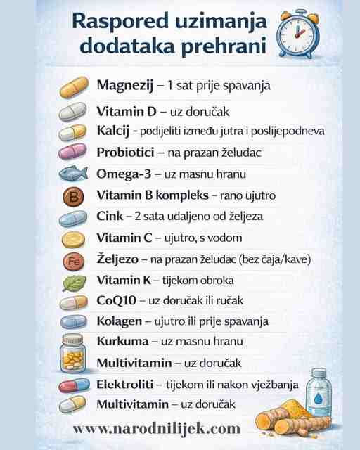 D0DATAK PREHRANI: kada i KAK0 ga uzimati za NAJB0LJI učinak