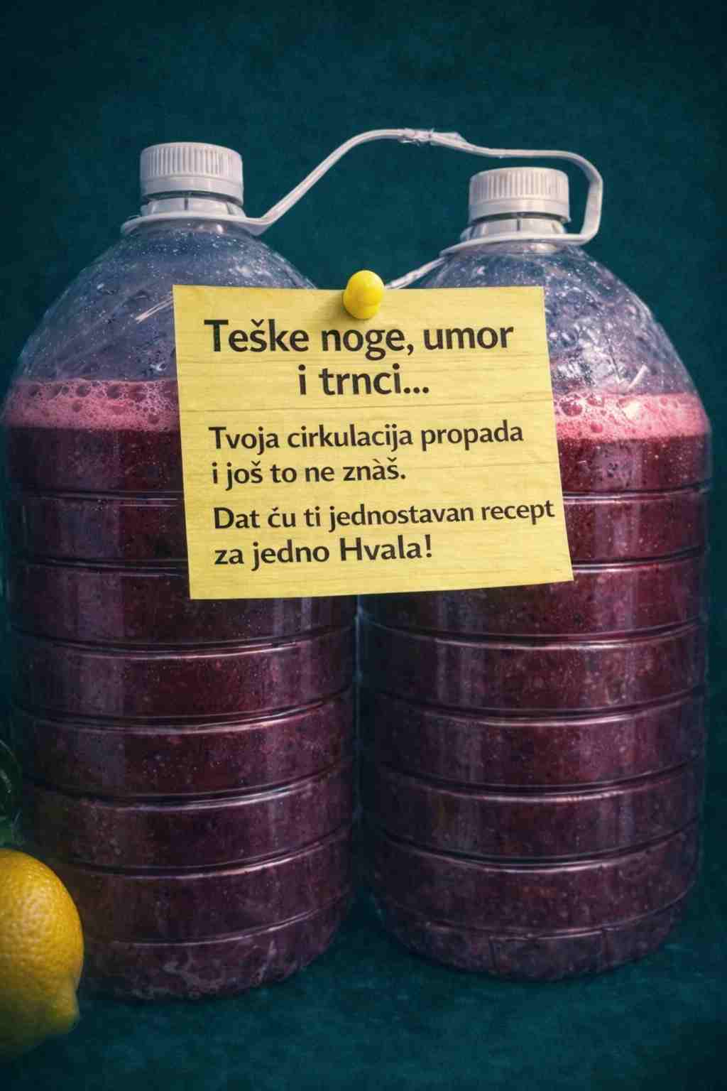 Teške Noge, Umor i Trnci: Savjeti za Svakodnevni Život i Jednostavan Recept za Sok koji Poboljšava Cirkulaciju