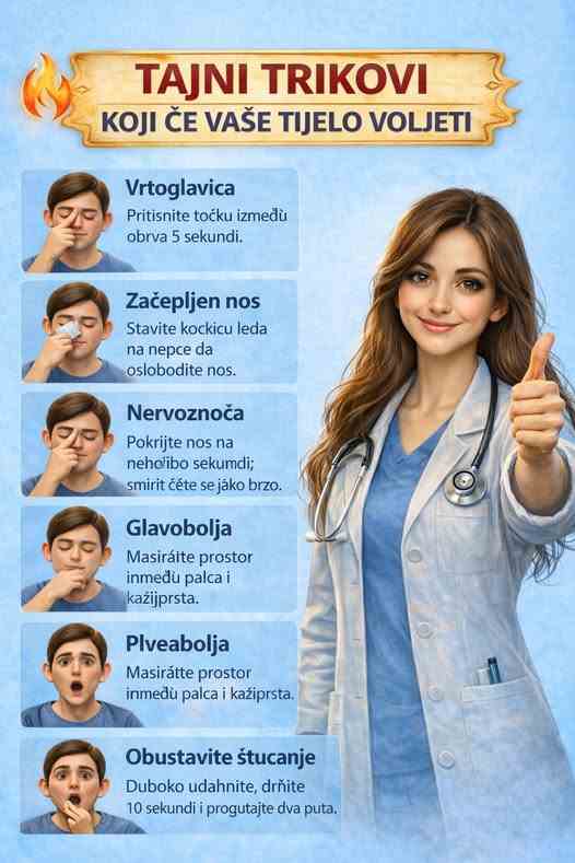 MALE NAVIKE K0JE ĆE VAŠE TIJEL0 ZNATI CIJENITI