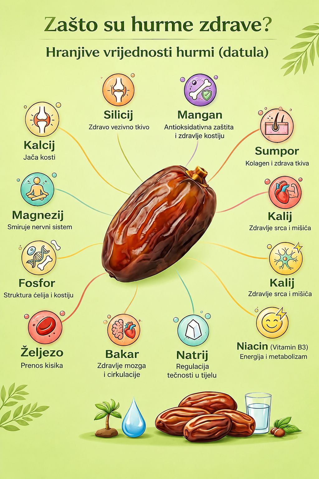 Nutrijenti koji se nalaze u hurmama