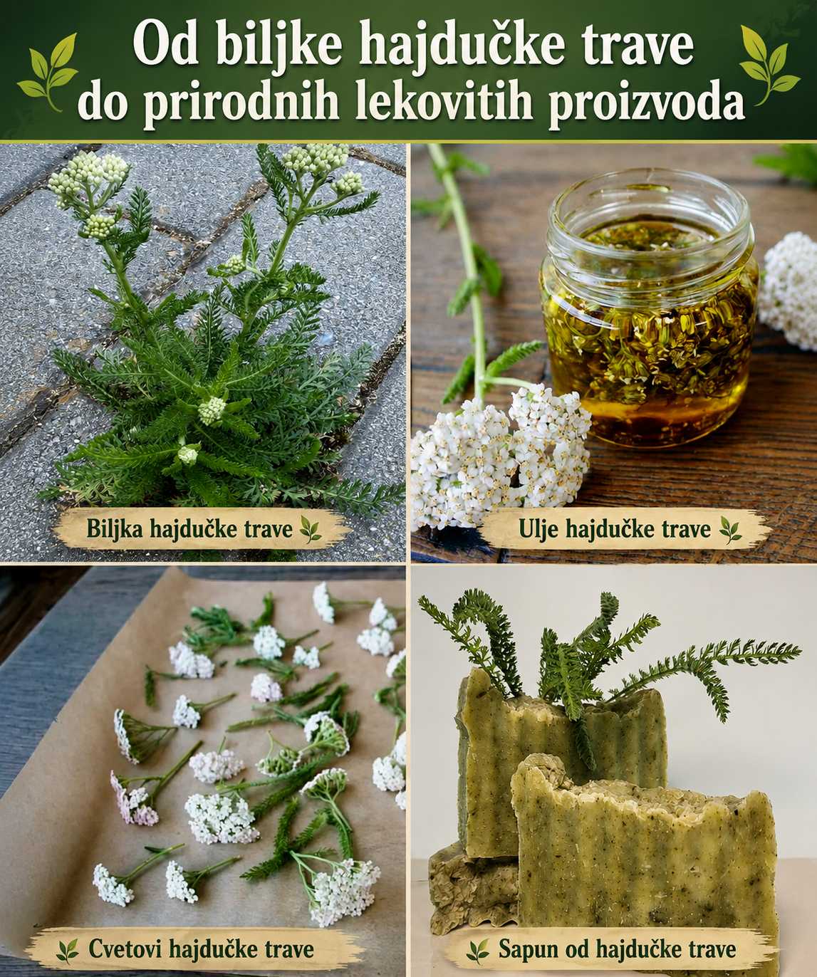 Moć stolisnika: 30 nevjerovatnih prednosti ove drevne ljekovite biljke