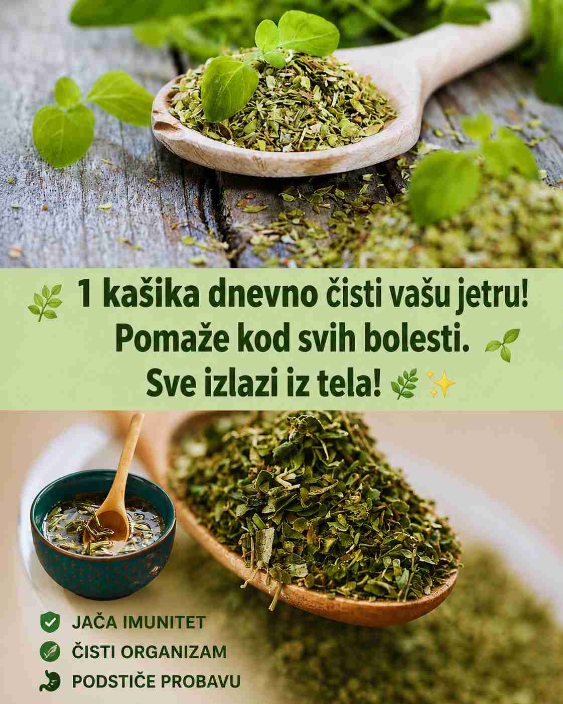 🌿 Moćan biljni lijek za čišćenje jetre i bolje zdravlje 🍵