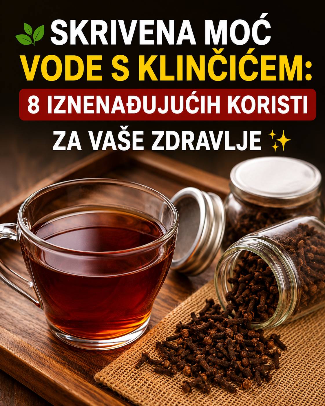 8 iznenađujućih prednosti vodenih klinčića za koje vjerovatno niste znali