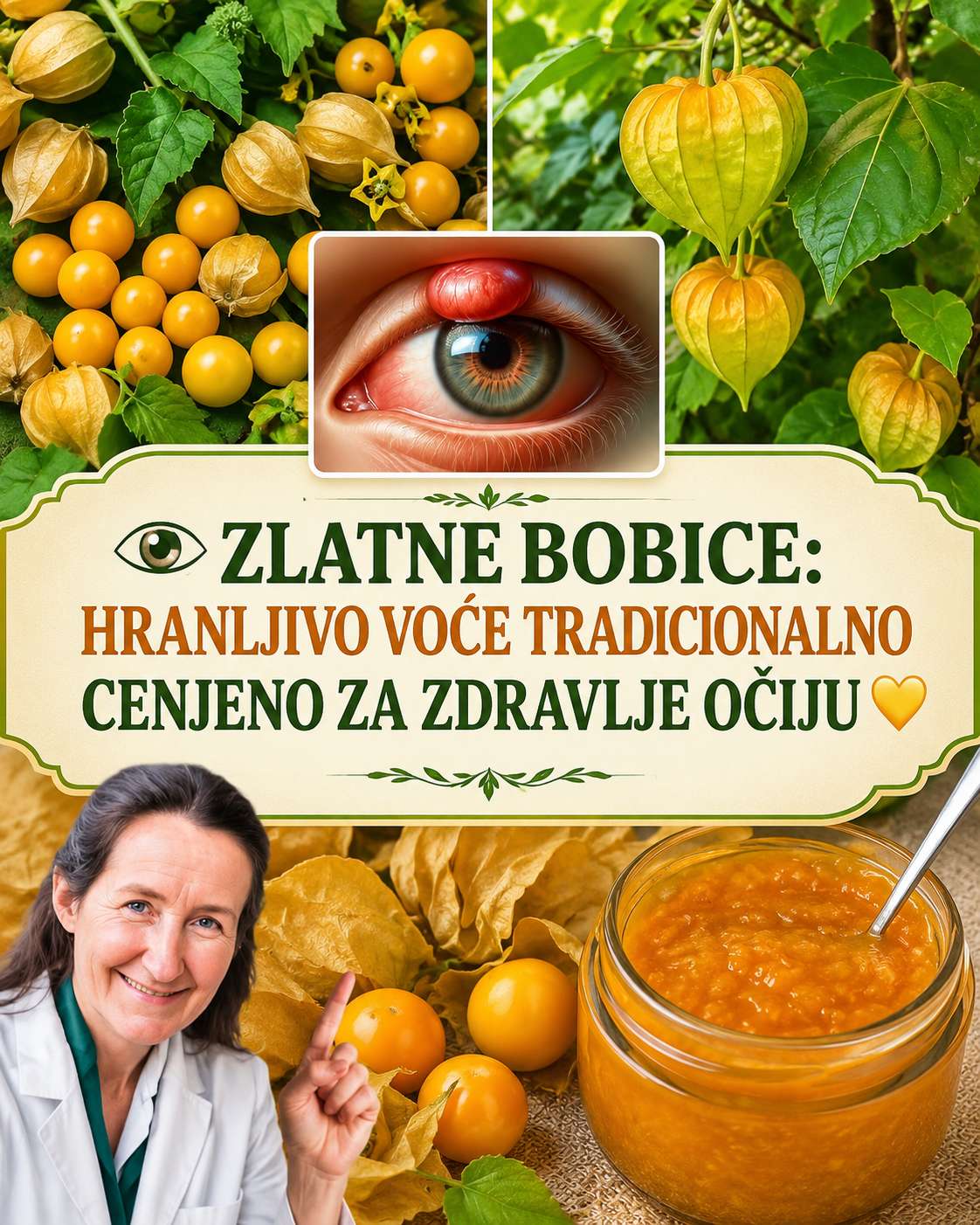 👁️🍊 Zlatne bobice: Voće bogato hranjivim tvarima tradicionalno cijenjeno za zdravlje očiju 💛🌿