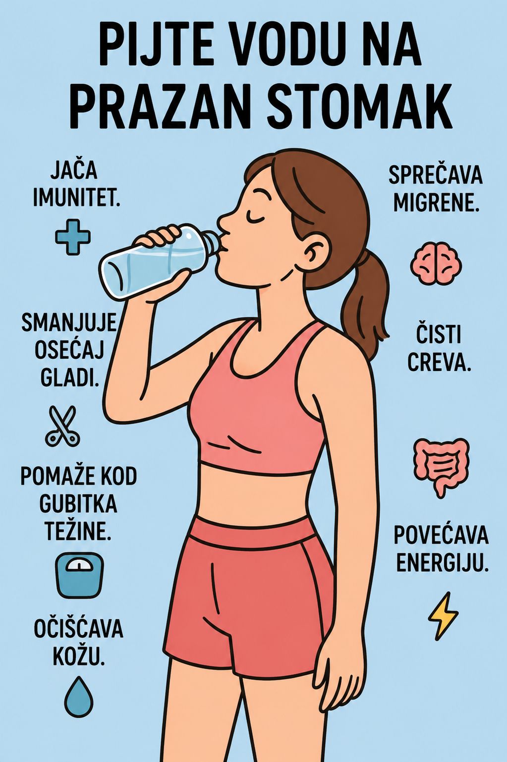 💧🌅 Zašto je pijenje vode na prazan stomak zdrava jutarnja navika