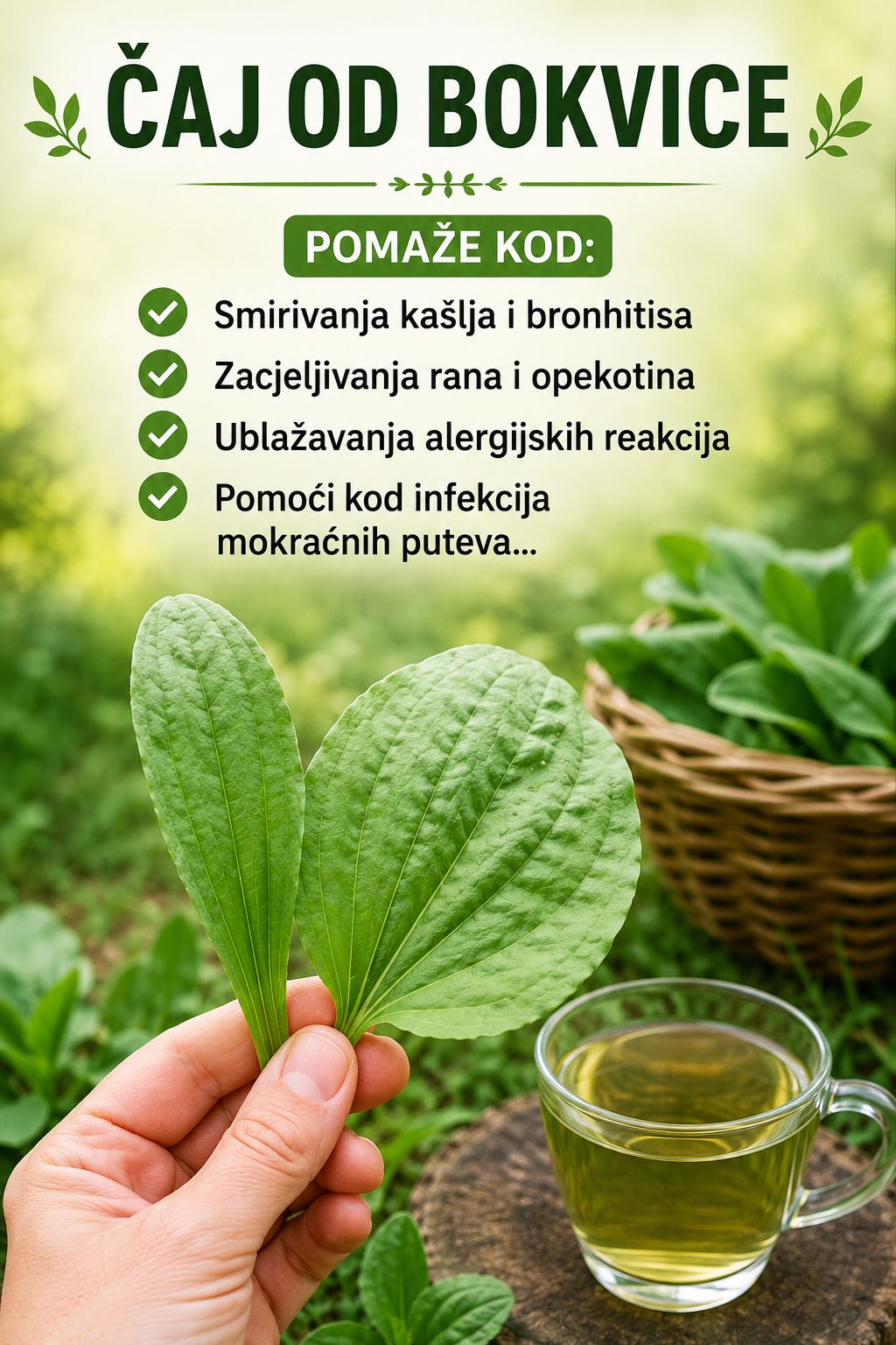 🌿 Bokvica – Čudesna biljka iz prirode koja je svima na dohvat ruke, a njen čaj pomaže kod velikog broja tegoba