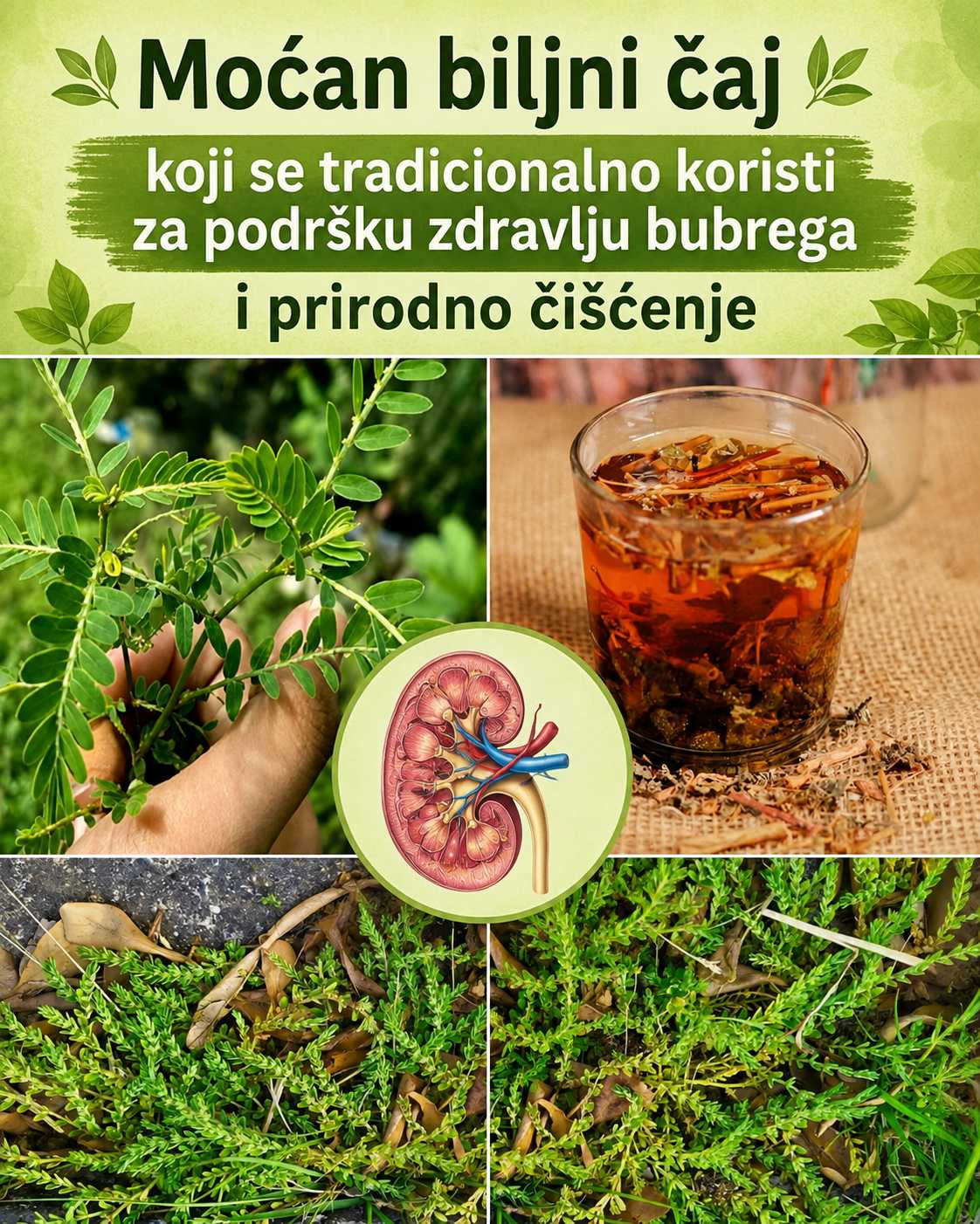 🌿 Čaj od Euphorbia thymifolia: Tradicionalni biljni lijek za zdravlje bubrega i prirodno čišćenje