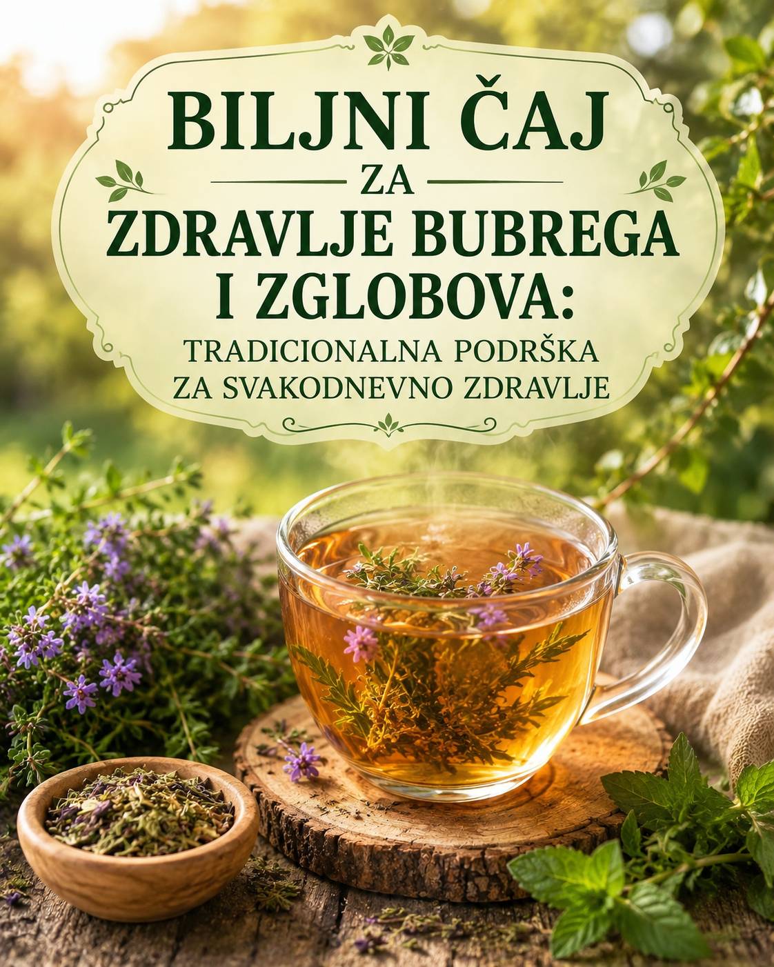 🌿 Biljni čaj za zdravlje bubrega i zglobova: Tradicionalna podrška za svakodnevno zdravlje 🍵