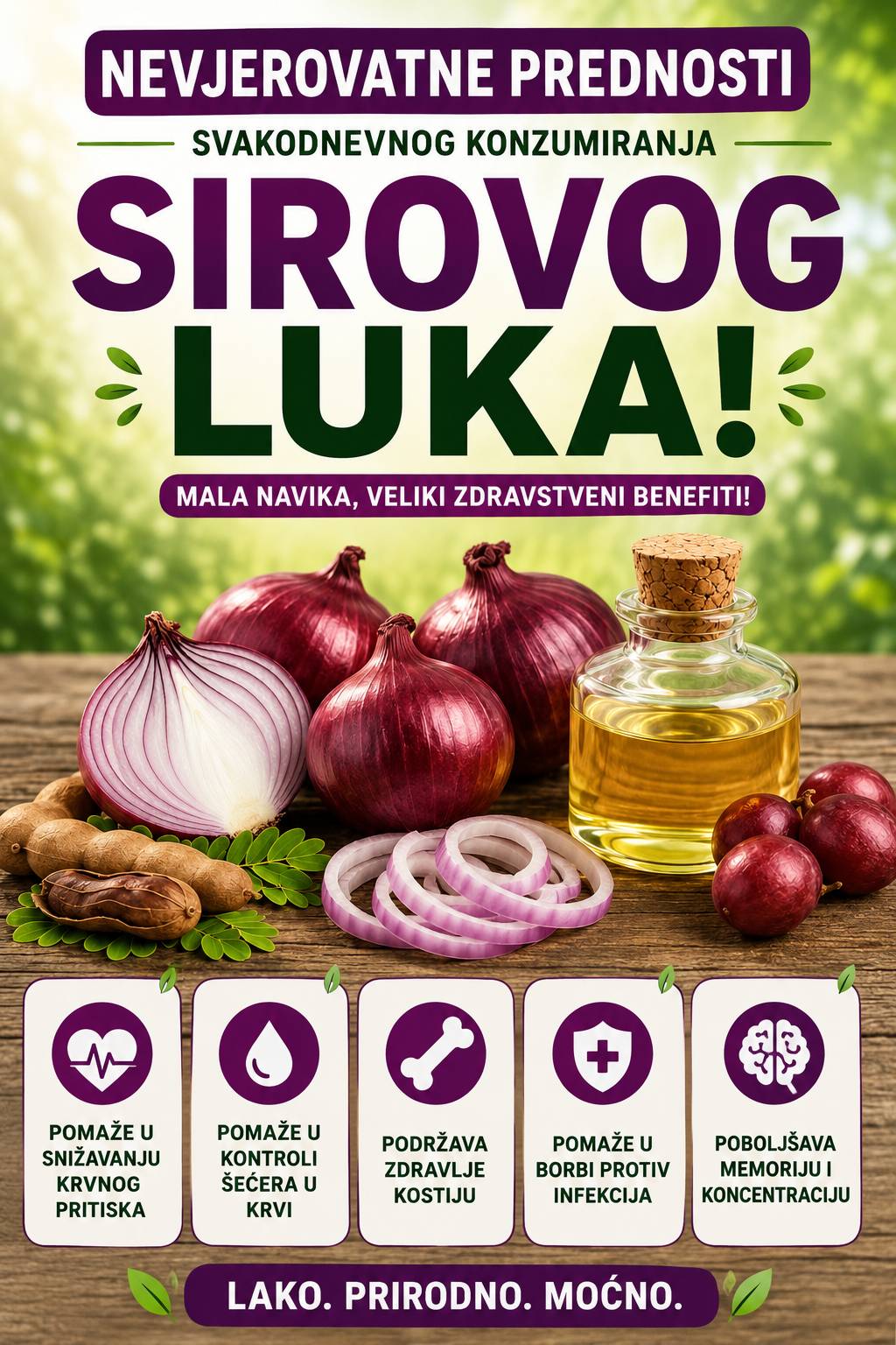 🧅 Skrivene prednosti jedenja sirovog luka svaki dan