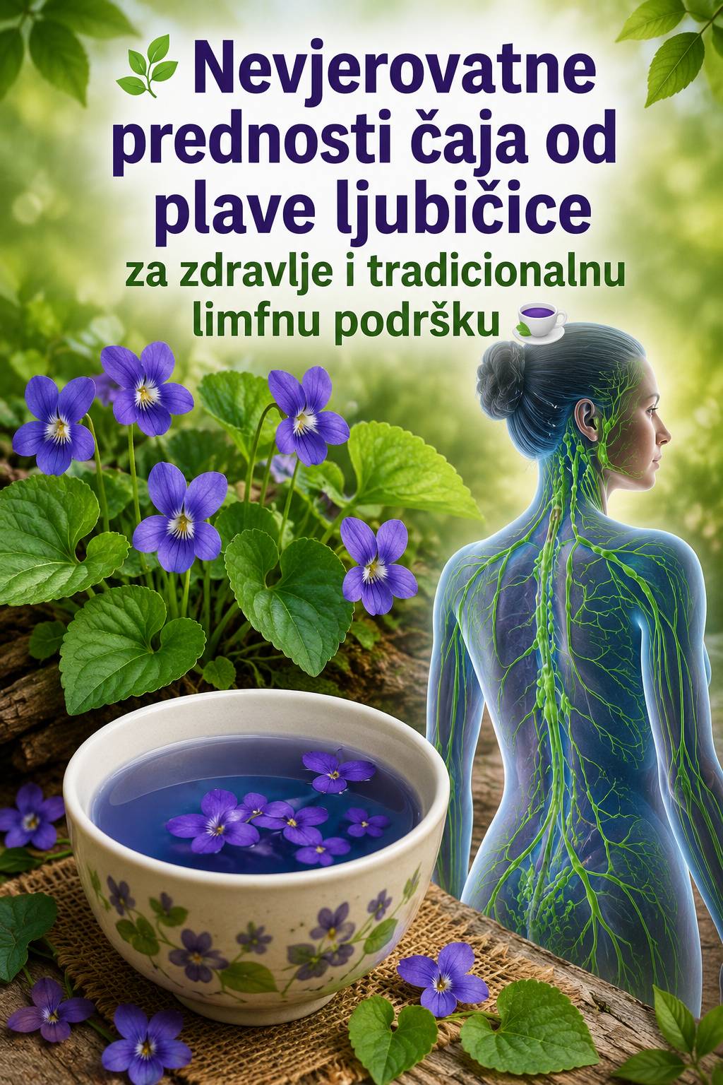 Skrivena moć obične plave ljubičice (Viola sororia) i njena upotreba u kućnoj radinosti