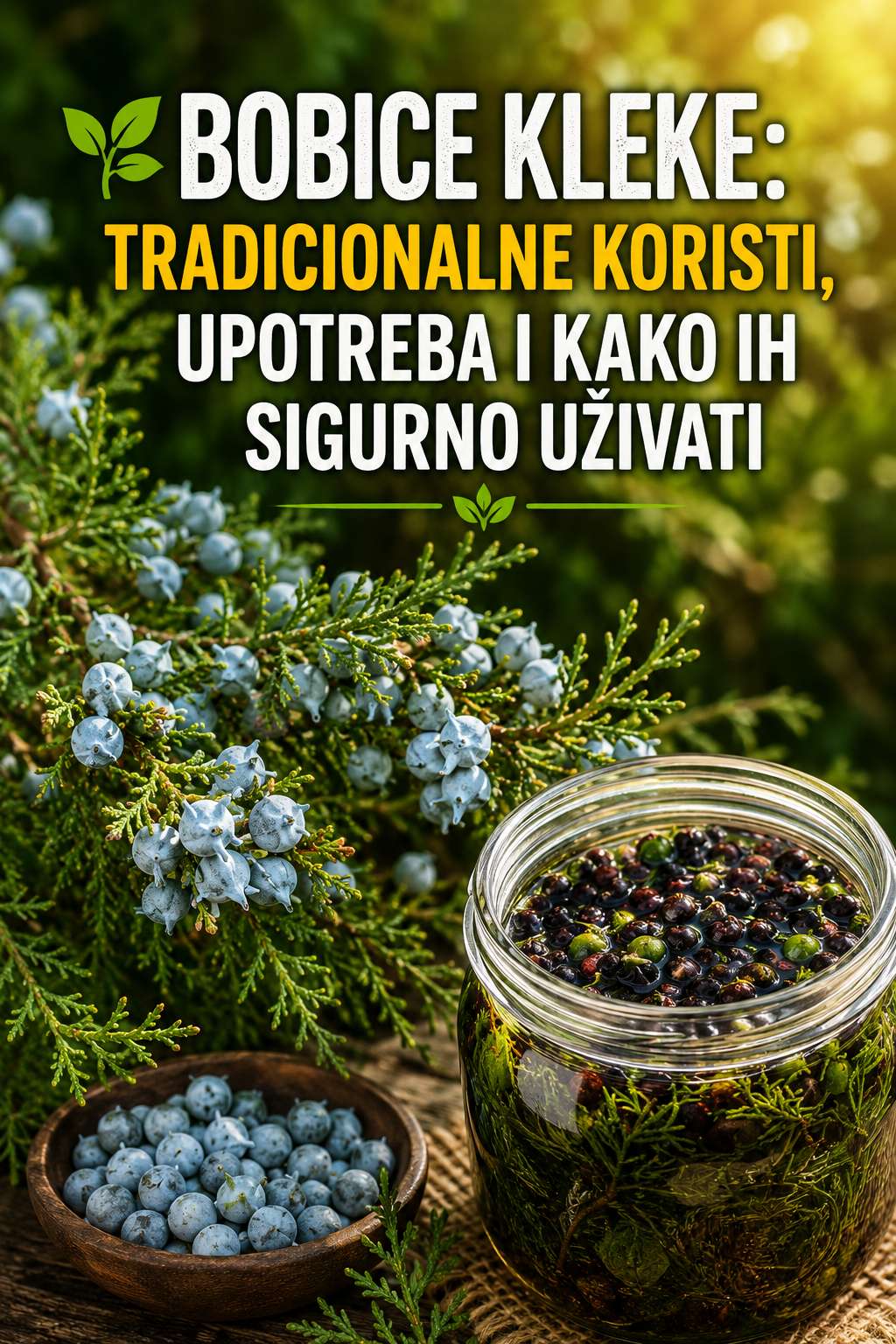 🌿 Bobice kleke: Tradicionalne koristi, upotreba i kako ih sigurno uživati ​​🫐