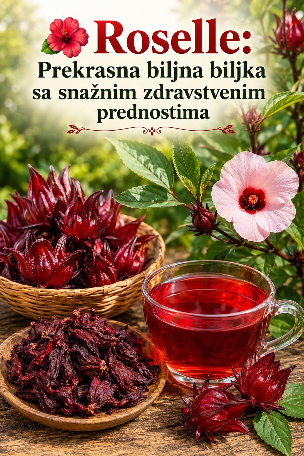 Roselle: Grimizno biljno blago sa snažnim zdravstvenim prednostima