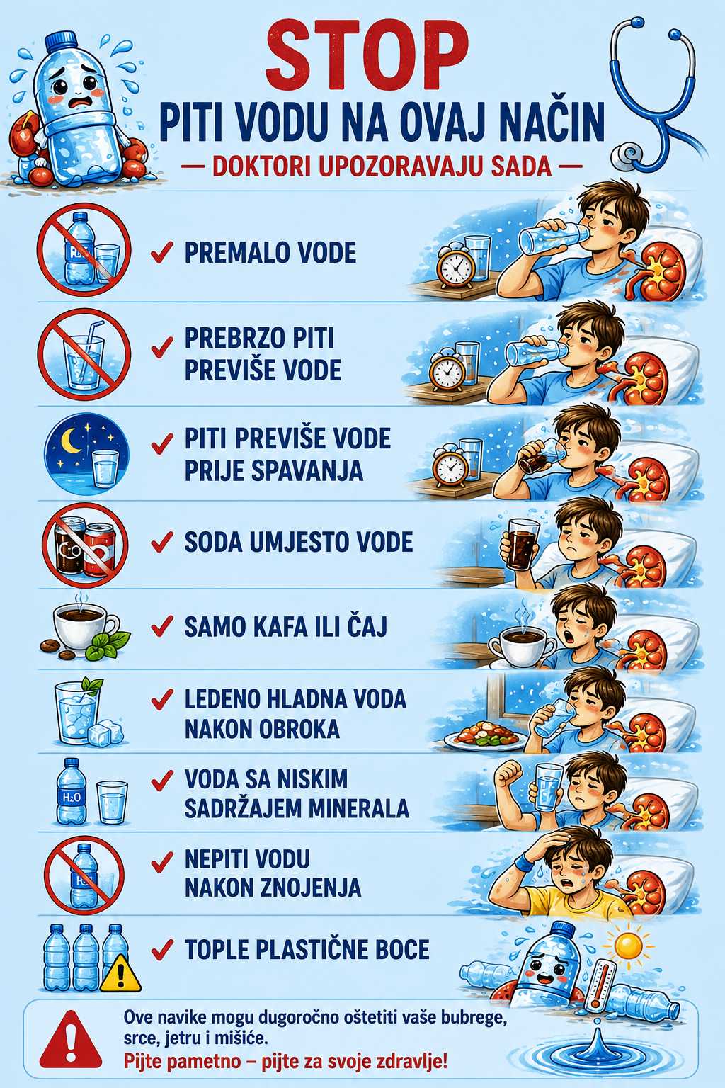💧 Prestanite piti vodu na pogrešan način: Zdrave navike hidratacije koje biste trebali znati