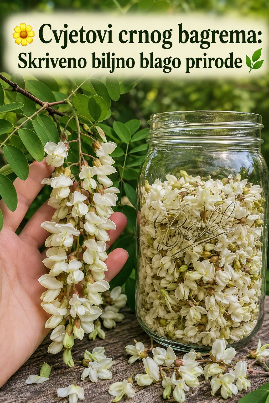 Crni bagrem (Robinia pseudoacacia): 14 iznenađujućih prednosti i kako ga koristiti kod kuće