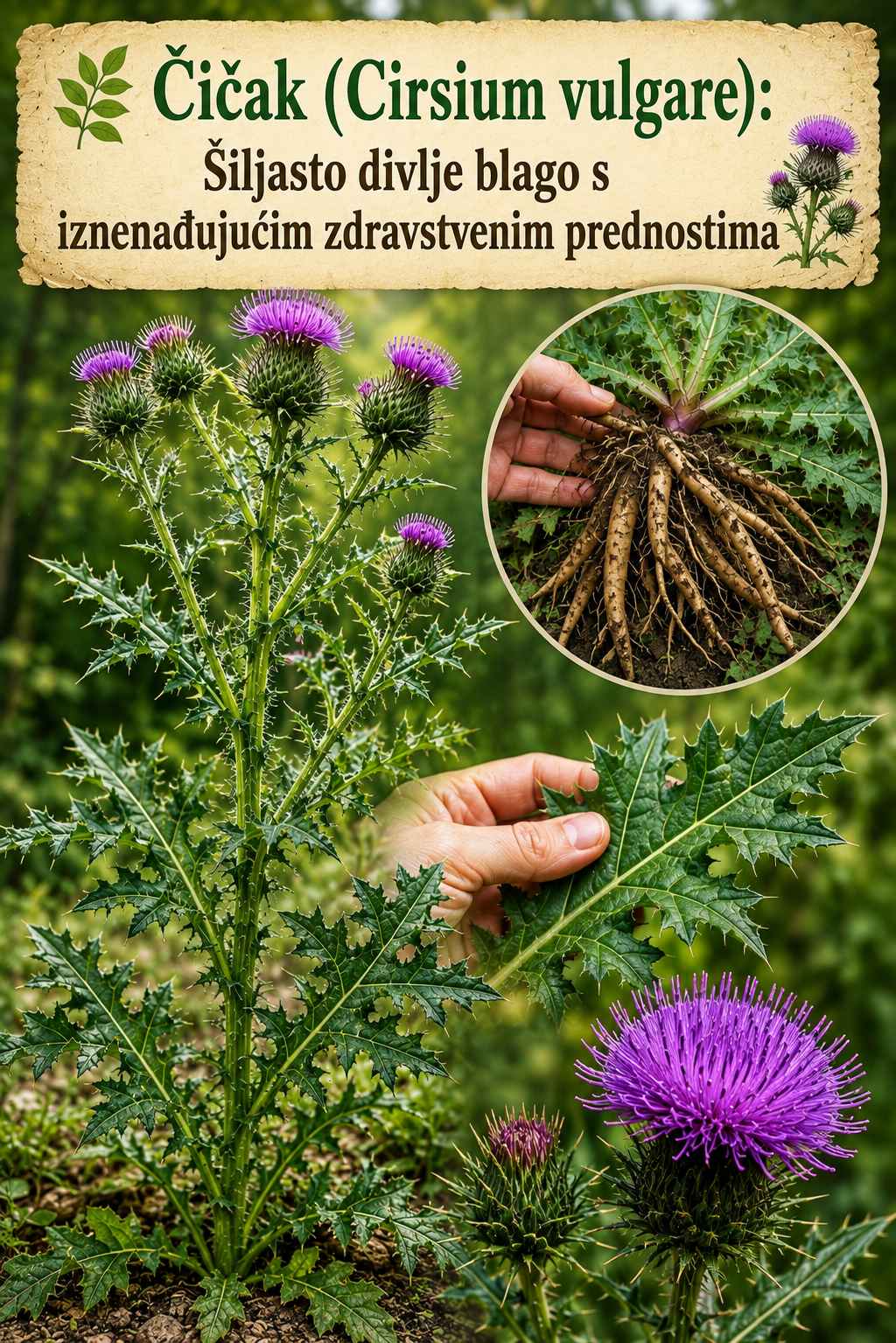 Čičak (Cirsium vulgare): Divlja biljka s iznenađujućim prednostima
