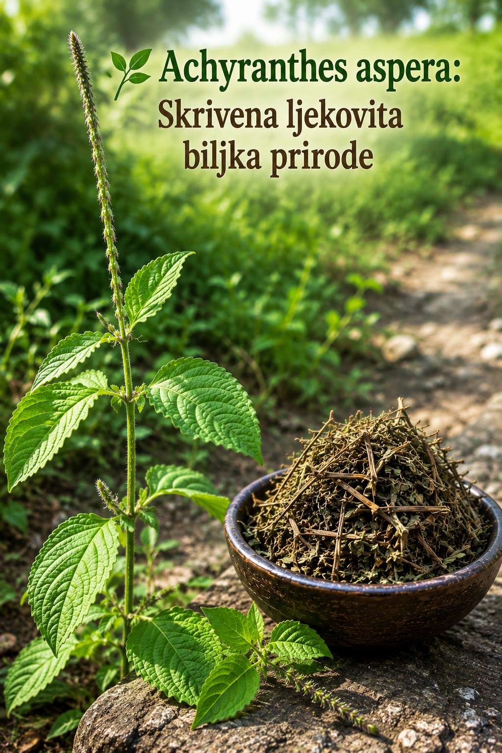 Achyranthes aspera: Biljka pored puta koja čisti, liječi i štiti
