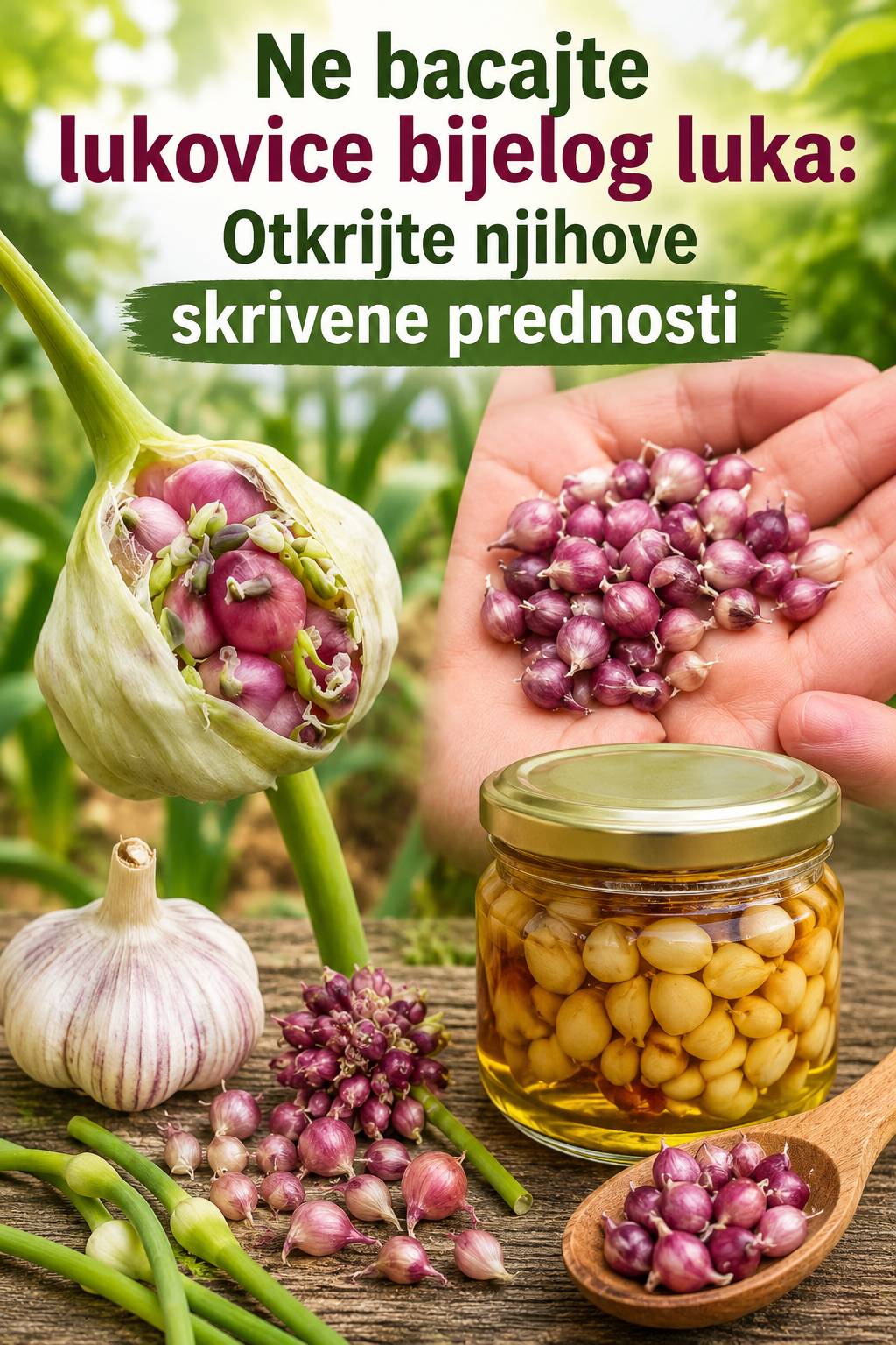 Skrivena moć lukovica bijelog luka: Sitni ljekoviti biseri prirode